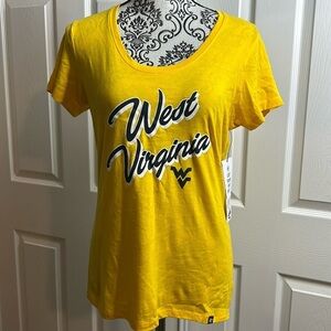 47 West Virginia Mountaineers Galley Gold Short Sleeve M Collegiate